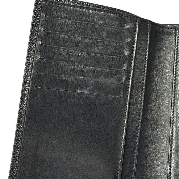 CHANEL Black Caviar Leather Logo Wallet - Picture 9 of 12